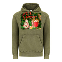 Vintage Olive tis the season Vintage Hoodie - FaDigitalArtStudio