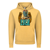 Vintage Mustard good luck Vintage Hoodie - JahusDesignShop