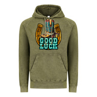 Vintage Olive good luck Vintage Hoodie - JahusDesignShop