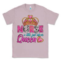 Lilac nurse a title just above queen Classic Tee - BundleAndBundleShop