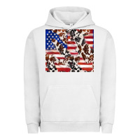 Pigment Lunar Rock cowhide amerikan flag Urban Hoodie - TumblerDesignByShophia