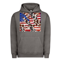 Pigment Tornado cowhide amerikan flag Urban Hoodie - TumblerDesignByShophia