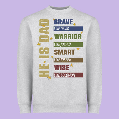 Bible Verses Heavyweight Sweatshirt Designed By Jahusdesignshop