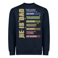 Navy bible verses Heavyweight Sweatshirt - JahusDesignShop