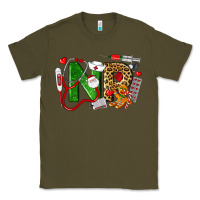 Army Green christmas nr nurse practitioner nurse Classic Tee - LillyAllenDesigns