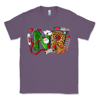 Lavender christmas nr nurse practitioner nurse Classic Tee - LillyAllenDesigns