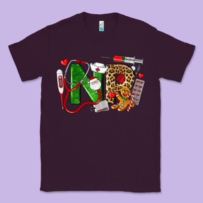 Christmas Nr Nurse Practitioner Nurse Classic Tee Designed By Lillyallendesigns