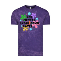 Cloud Purple one mental break down later Vintage Tee - JahusDesignShop