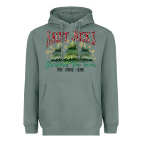 Saint Nick's Christmas Tree Farm Heavyweight Hoodie | Teevron