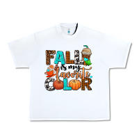 White fall is my favorite color Urban Heavy Tee - AdoDesignShop