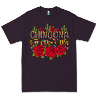 Plum Chingona every damn day Premium Tee - RanaPortraitStore