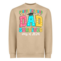 Mushroom forget the grad dad survived class of 2024 Heavyweight Sweatshirt - JahusDesignShop