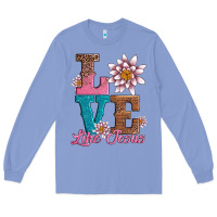 Colony Blue valentines day love like jesus Long Sleeve Tee - AdoDesignShop