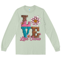 Matcha valentines day love like jesus Long Sleeve Tee - AdoDesignShop