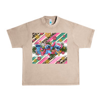 French Oak pink stitch  christmas Urban Heavy Tee - AdoDesignShop