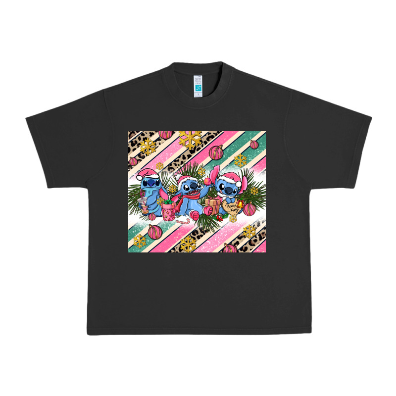 Pink Stitch  Christmas Urban Heavy Tee by AdoDesignShop | Teevron