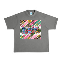 Tornado pink stitch  christmas Urban Heavy Tee - AdoDesignShop