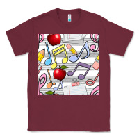 Music Class Seamless Pattern Classic Tee | Teevron
