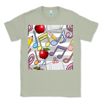 Matcha music class seamless pattern Classic Tee - BundleAndBundleShop