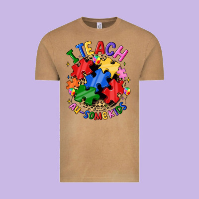 I Teach Au Some Kids Vintage Tee Designed By Jahusdesignshop