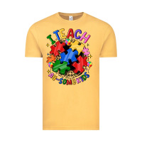 Vintage Mustard i teach au some kids Vintage Tee - JahusDesignShop