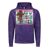 Cloud Purple he is risen indeed tumbler Vintage Hoodie - Neo Western
