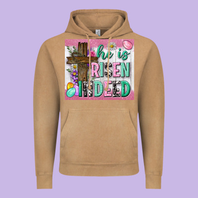 He Is Risen Indeed Tumbler Vintage Hoodie Designed By Neo Western