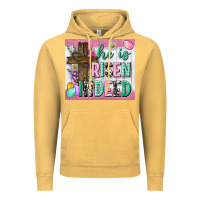 Vintage Mustard he is risen indeed tumbler Vintage Hoodie - Neo Western