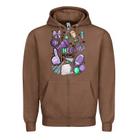 Chestnut cheer mom Zipper Hoodie - MaliasSmallBusiness