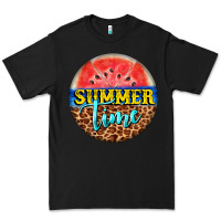 Black summer time watermelon Premium Tee - BarkalooDesign