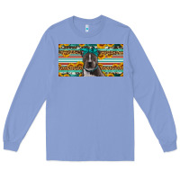 Colony Blue pittbull license plate Long Sleeve Tee - Artiststas