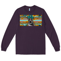 Plum pittbull license plate Long Sleeve Tee - Artiststas