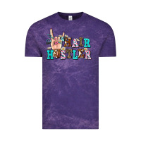 Cloud Purple hair hustler Vintage Tee - AdoDesignShop