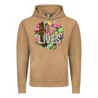 Vintage Camel He lives Easter with flowers Vintage Hoodie - Neo Western