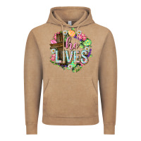 He Lives Easter With Flowers Vintage Hoodie | Teevron
