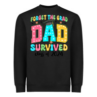 Black forget the grad mom survived class of 2024 Heavyweight Sweatshirt - JahusDesignShop