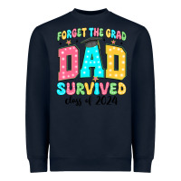 Navy forget the grad mom survived class of 2024 Heavyweight Sweatshirt - JahusDesignShop