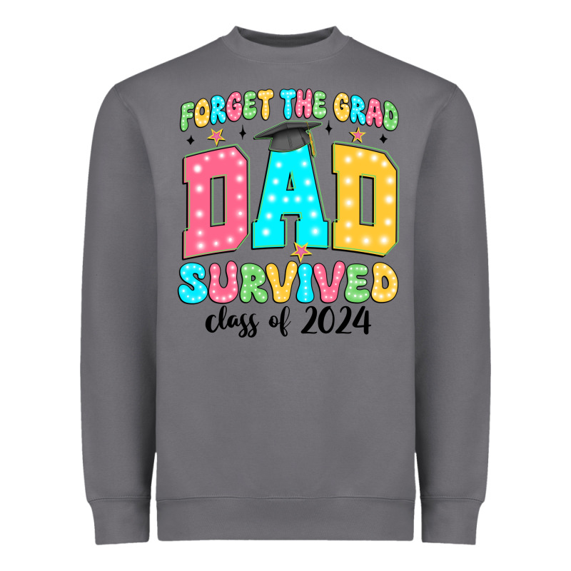 Forget The Grad Mom Survived Class Of 2024 Heavyweight Sweatshirt by JahusDesignShop | Teevron