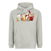 Moon Dust Christmas Milk and Cookie Latte Coffee Cups Heavyweight Hoodie - MaliasSmallBusiness