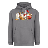 Storm Christmas Milk and Cookie Latte Coffee Cups Heavyweight Hoodie - MaliasSmallBusiness