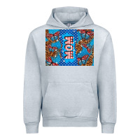 Heather Grey American mom Urban Hoodie - TumblerDesignByShophia