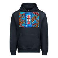 Navy American mom Urban Hoodie - TumblerDesignByShophia