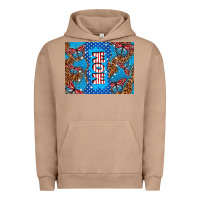 Pigment Burro American mom Urban Hoodie - TumblerDesignByShophia