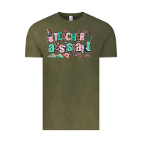 Vintage Olive teacher assistant Vintage Tee - AdoDesignShop