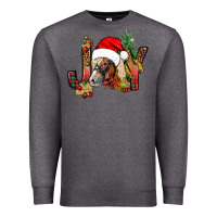 Charcoal Heather joy christmas with horse bbs Premium Sweatshirt - BundleAndBundleShop