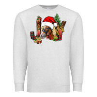 Oatmeal Heather joy christmas with horse bbs Premium Sweatshirt - BundleAndBundleShop