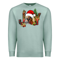 Seafoam joy christmas with horse bbs Premium Sweatshirt - BundleAndBundleShop
