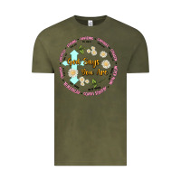 Vintage Olive god says you are Vintage Tee - JahusDesignShop