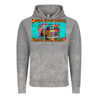 Cloud Rock hippie van floral skinny metal can holder Vintage Hoodie - HRA Design Shop