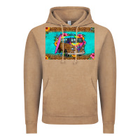 Vintage Coffee hippie van floral skinny metal can holder Vintage Hoodie - HRA Design Shop